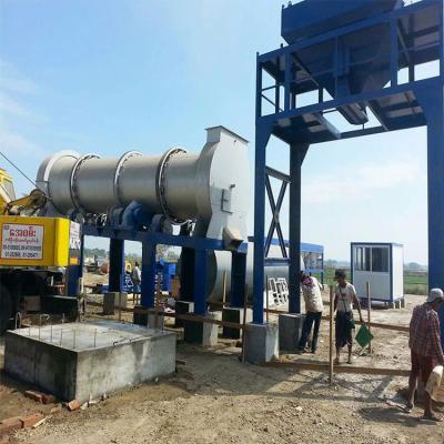 China Building Industry Porcelain Asphalt Drum Mix Plant Manufacturer 90 tons/hour. for sale