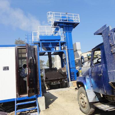 China Continuous Type 80 tph Construction Industry Drum Mixing Capacity Asphalt Drum Mix Plant for sale