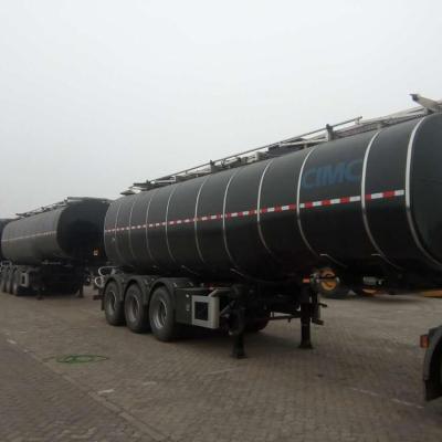 China Sinoroader Transport Bitumen Diesel Oil Tank Transport Bitumen Tank Semi Trailer for sale