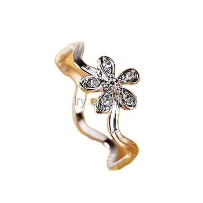 China Cute Women's Jewelry Floral Chrysanthemum Shape Ring for sale