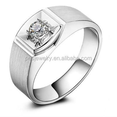 China New Diamond CLASSIC Wedding Men Ring for sale