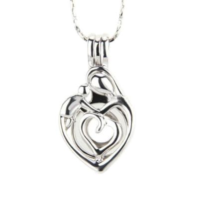 China Best Selling CLASSIC Mother and Child Pearl Cage Pendant Jewelry (PES3-1466) for sale