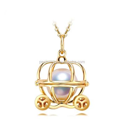 China Best Selling FASHIONABLE Carriage Locky Necklace Pendant Jewelry for sale