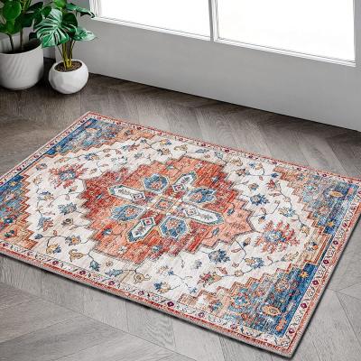 China Floor Washable Traditional Vintage Low Pile Persian Small Oriental Rug for sale