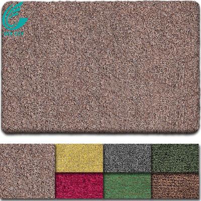 China Washable Magic Absorb No Smell Durable Anti-Slip Rubber Back Mud Low-Profile Indoor Entry Door Mat for sale