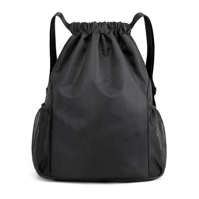 China High Quality Anti-theft Outdoor Sports Bag Storage Waterproof Gym Sport Backpack Folded Drawstring Travel Bag Unisex for sale