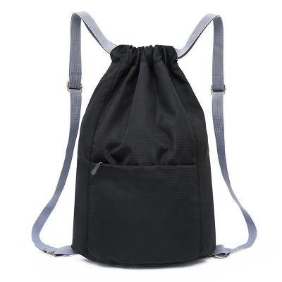 China Manufacturer Customized Outdoor Sports Gymnasium Bag Small Sports Bag Waterproof Anti-theft Storage Drawstring Folded Traveling Backpack for sale