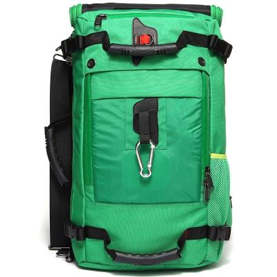 China Anti Theft Factory Nylon Rise Sports Backpack Travel Custom Backpack With Led Tower Remote Warning Light Unisex for sale