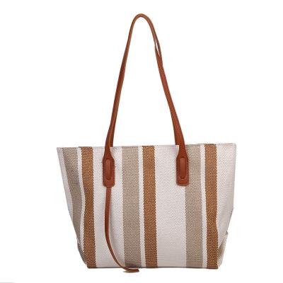 China Manufacturer Large Capacity High Eco-Friendly Quality Customized Canvas Eco-Friendly Shopping Bag Tote Bag Grocery Bag With Handle for sale