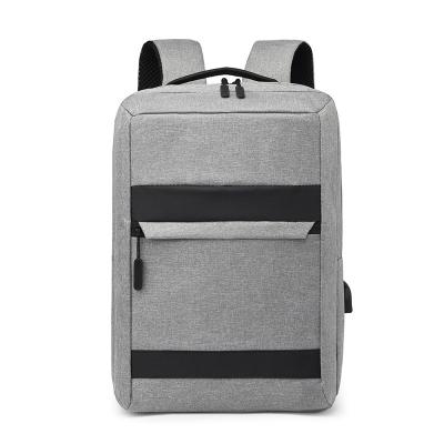 China With USB Wholesale Waterproof Capacity Large Logo Printing Laptop Backpack Custom Made With USB Port Business Charging Backpack for sale