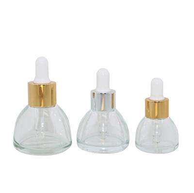 China Promotion custom and design luxury label beautiful printing glass dropper bottle and perfume essential oil glass cosmetic bottle for sale