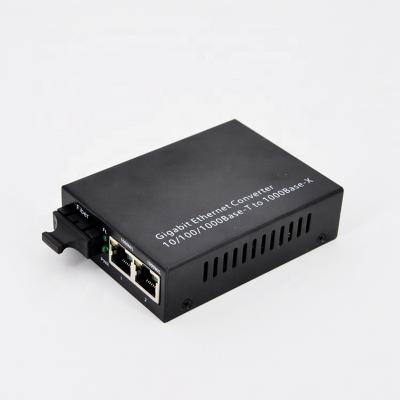 China FTTH Compatible Price Fast Delivery Media Converter 10/100/1000M Fiber Optic Media Converter for sale