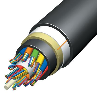 China 288 Core Cable Optical Fiber Optic Fibers Cable Outdoor ADSS Fiber Optic Cable for sale