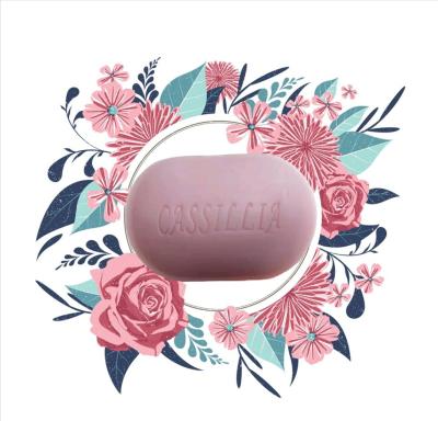 China Lightening Soap Cassillia Skin Base Cleansing Whitening Body Soap Repair Pure Herbal Bath Soap Nourishing Facial Bar for sale