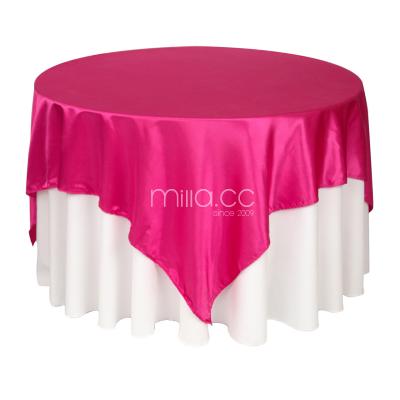 China Elegant satin table covering for sale