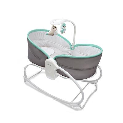 China Modern Safety Baby Rocker Placemat With Toys For Infant Bed Baby Bouncer Rocking Chair Rocker for sale