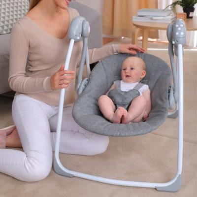 China Electric modern baby swing rocking chair indoor/electric timeable music and outdoor baby swing chair for sale