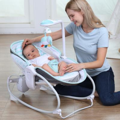 China Electric Swing/Music/3 in 1 Multifunctional Electric Baby Bouncer Swing with Star Light Projection Baby Swing Chair for sale