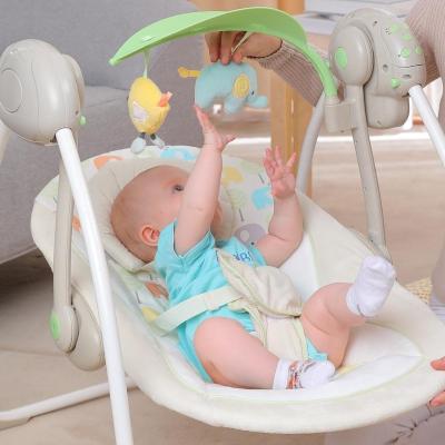 China Electric Automatic Swing/Music Swing Bassinet For 0-12 Months Baby for sale