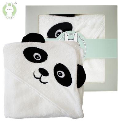 China Baby QUICK DRY Cozy Hooded Towel Animal Babies Cover Up Kids Hooded Bathrobe Toddler Infant Baby Bath Towel Kids Bathrobe Towel for sale