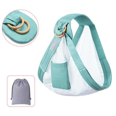 China Eco-friendly Baby Carrier Front Back Pouch Wrap Sling Hipseat Newborn Infant Care Backpack for sale