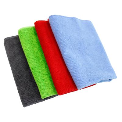 China Viable Personalized Logo Microfiber Rags 40*60Cm Microfiber Cleaning Cloth Wash Station for sale