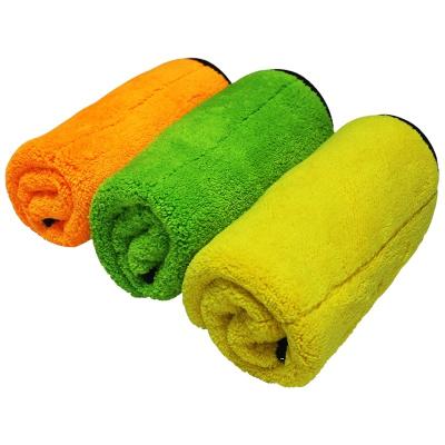 China QUICK DRY Super Absorbent Wash Sanding Best Plush Microfiber Quick Dry Cleaning Custom Wash Towels For Car for sale