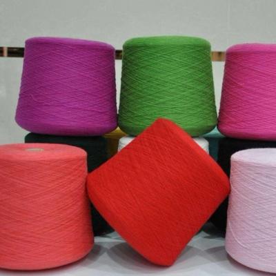 China Sustainable GRS Certified 100% Polyester Spun Yarn With High Tenacity For Circular Machine for sale