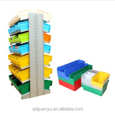 China Moving Type Pharmacy And Medical Slanted Bin Shelving Pick Rack Used In Hospital for sale