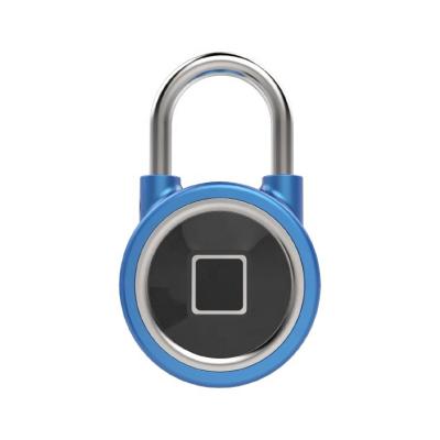 China Smart Keyless Keyless Sensor Fingerprint Security Cloud Warehouse Padlock Fingerprint Security Sensor Padlock for sale