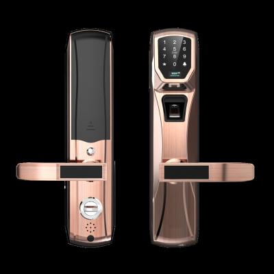 China E-metal electronic fingerprint door lock for home/office/hotel/villa for sale