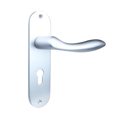 China Aluminum alloy aluminum alloy door handle safety for door lock for sale