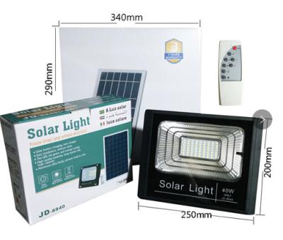 China 1 Custom Box For Solar Light With Remote Control Solar Projection Lamp Outdoor Floodlights Waterproof Square Lamp for sale