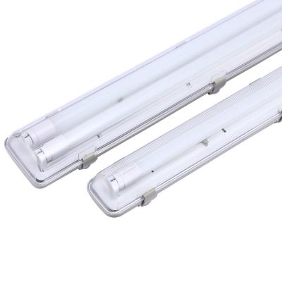 China Office /Hospital /School/ Park Lot Led Three Lamp Integrated T8 Prevention Lamp Strip Bracket Dust Proof Cleaning Dustproof Bracket For Office for sale