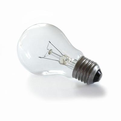 China A55/A60 incandescent lamp indoor lighting bulb 100W 220V/110V clear/frosted Edison bulb factory price outdoor incandescent bulb for sale