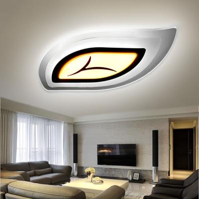 China Modern Creative Contemporary Lotus Living Room Led Ceiling Light Electrodeless Dimming Lamp Iron Ceiling Lamp Acrylic Chandelier Hot Selling for sale