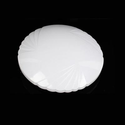 China Outdoor Mounted 12W 18W 22W 36W Led Anti Ceiling Lamp Circular Round Ceiling Lamp Project Three All White Acrylic Lamps For New Buildings for sale