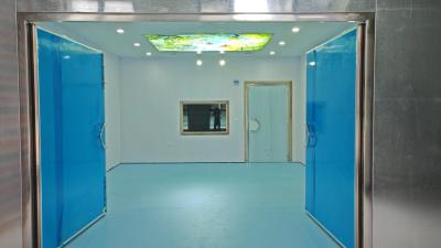 China MRI Single Swing Radiation Shielded Doors Powder Coated Steel ASTM Radiation Protection Doors for sale