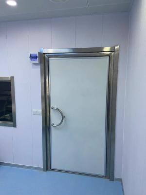 Chine ASTM 1200 X 2100 mm Porte de protection par IRM Porte pivotante simple avec joint magnétique à vendre