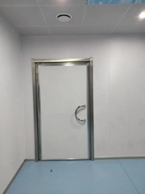 China 1.5 Tesla MRI Shielding Doors Single Swing Magnetic Gasket Rf Shielded Doors for sale