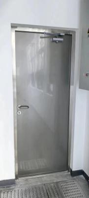 China 2 Inches Class A Radiation Shield Security Door Lead Shielding Door With Ball Bearing Hinges for sale