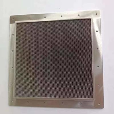 China Ventana de ventilación superficial recubierta de oro para la banda de frecuencia de microondas en venta