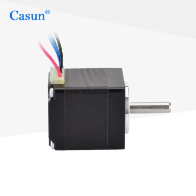 Κίνα Μικρό μέγεθος Nema 11 Stepper Motor Casun 0.5A Dc κινητήρες 5mm διάμετρος άξονα προς πώληση