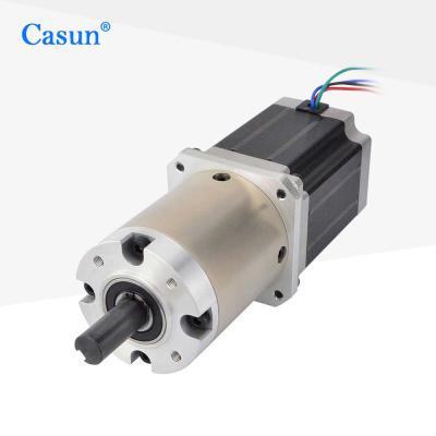 China NEMA 23 Planetary Gearbox Stepper Motor with 72mm 1:47 Gearbox for Automation Home Appliance Medical Appliance for sale