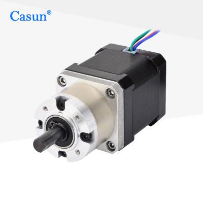 China 12V 42*42*34mm NEMA 17 Motor paso a paso de engranaje de 2 fases Motor paso a paso homologado RoHS en venta