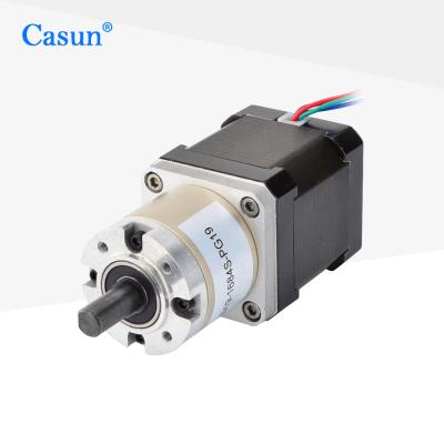 China NEMA 17 Motor paso a paso con caja de cambios 27:1 para el robot 17HS15-1684S-PG27 en venta