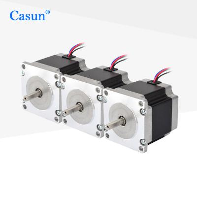 中国 1.8 Degre 2 Phase 54mm Length NEMA 23 Stepper Motor With CE ROHS ISO 販売のため