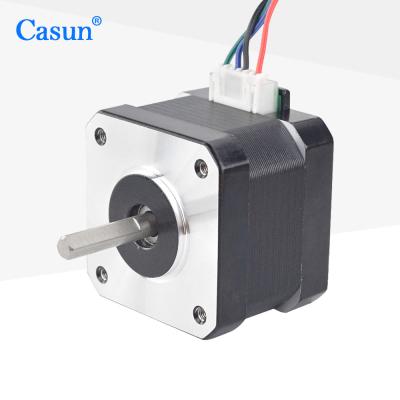 China Nema 17 Hybrid Driver Motor 2 Phase 1.8 Degrees 1.33A For 3D Printer for sale