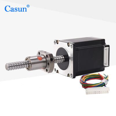 China Nema 11 Ball Screw Stepper Motor 320mN.M Ball Srew Linear Stepper Motor For CNC for sale