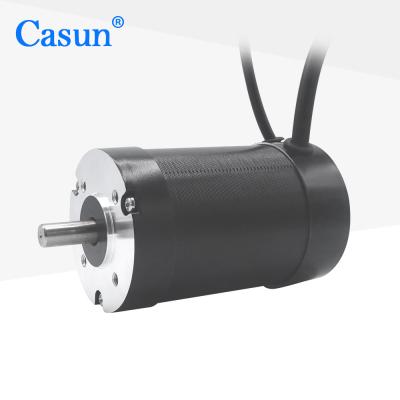 China Motor sin cepillo de Casun BLDC del motor de NEMA23 4500Rpm 24V DC para el cortacésped en venta